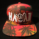 HAWAII SUNSET SNAPBACK TRUCKER