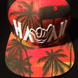 HAWAII SUNSET SNAPBACK TRUCKER