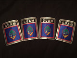 GUAM REFLECTIVE DECAL