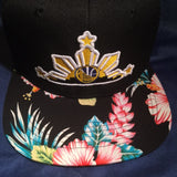 Warriors Sun  Floral Brim