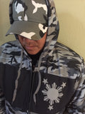 3 STARS AND SUN Camo Mens Track Jackets