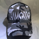 CHAMORRO PALMS WHITE CAMO TRUCKER