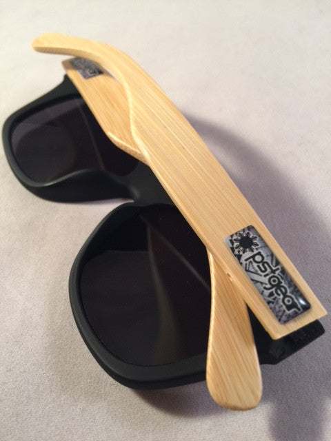 TRIBAL BAMBOO GLOSS BLACK SPECTACLES