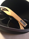 TRIBAL BAMBOO GLOSS BLACK SPECTACLES
