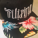 A FILIPINO SUNS 180 FLORAL SNAPBACK