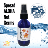 Hand Sanitizer, 2oz gel spray, Plumeria scented