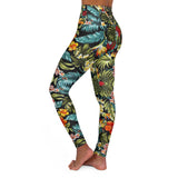 Guam Chamorrita High Waisted Yoga Leggings