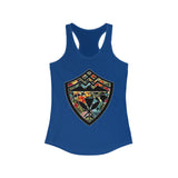 Hawaii Floral Shield Women's Ideal Racerback Tank