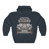 Jeepney Philippines Unisex Heavy Blend™ Hooded Sweatshirt