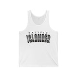 Pacific Islander Wavy Unisex Jersey Tank