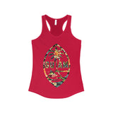 Guam Floral Racerback Tank