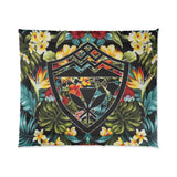 Hawaii Floral Kanaka Shield Comforter