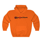 Hawaiian Kanaka Black  Heavy Blend Hooded Sweatshirt