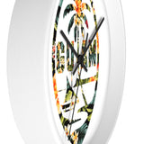 Guam Floral Wall clock