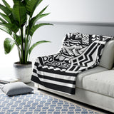 Hawaii Tribal Fleece Blanket
