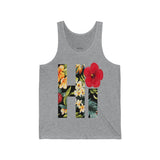 Hi Floral Jersey Tank