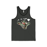 Hawaii Shaka Floral Unisex Jersey Tank