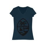 Chamorro Palms Short Sleeve V-Neck Tee