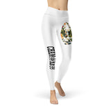 Floral Guam Cut & Sew Sport Leggings