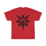 3 Stars and Sun Bridge Unisex Heavy Cotton Tee