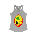 Guam Rasta Racerback Tank