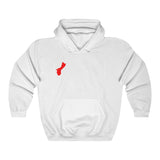 GUAM GPS Longitude Latitude Unisex Heavy Blend™ Hooded Sweatshirt