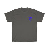 EZ MIL EMBLEM BLUE Unisex Heavy Cotton Tee