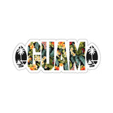 Guam Seal Floral Decal