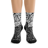 Hawaii Shield Leaf Socks