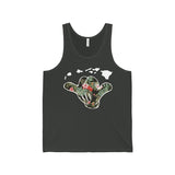 Hawaii Shaka Floral Unisex Jersey Tank