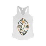 Guam Floral Racerback Tank