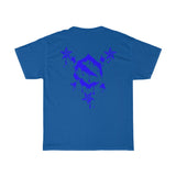 EZ MIL EMBLEM BLUE Unisex Heavy Cotton Tee