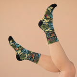 Hawaii Shield Floral Socks