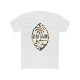 Floral Guam Men's Cotton Crew Tee