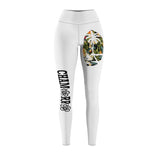 Floral Guam Cut & Sew Sport Leggings