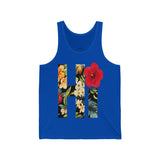 Hi Floral Jersey Tank
