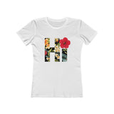 Hawaii Floral Women's The Boyfriend Tee