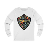 Hawaii Floral Shield Unisex Jersey Long Sleeve Tee