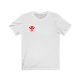 Hawaii Longitude and Latitude Unisex Jersey Short Sleeve Tee
