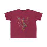 Philippines 3 Star and Sun Floral Tee Kids