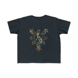 Philippines 3 Star and Sun Floral Tee Kids