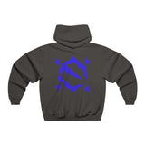 EZ MIL BLUE Emblem Hooded Sweatshirt