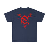 EZ MIL EMBLEM RED Unisex Heavy Cotton Tee