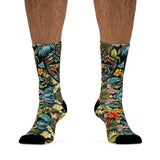 Hawaii Shield Floral Socks