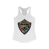 Hawaii Floral Shield Women's Ideal Racerback Tank