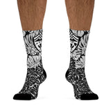 Hawaii Shield Leaf Socks