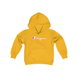 Filipino Champion Kids Youth Heavy Blend Hooded Sweatshirt