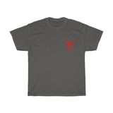 EZ MIL EMBLEM RED Unisex Heavy Cotton Tee