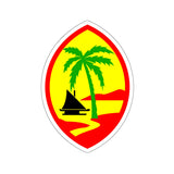 Guam Rasta Palm Decal