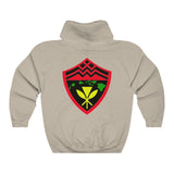 Hawaii Kanaka Rasta Shield Hoodie